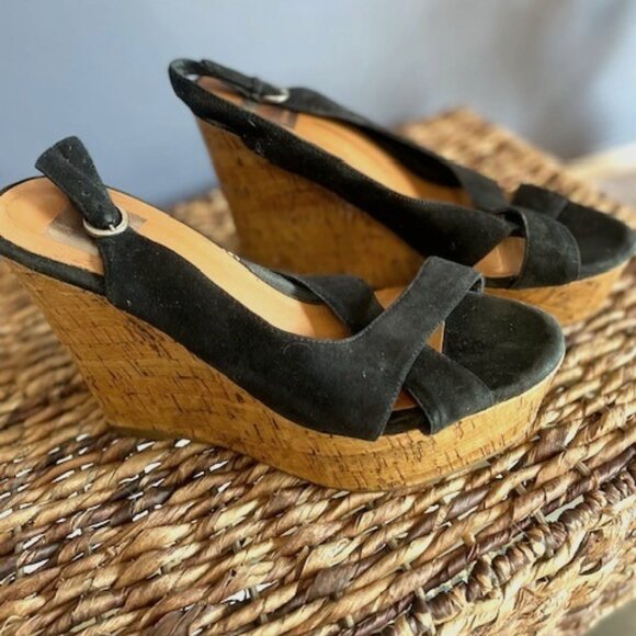 Dolce Vita Cork Wedges 8.5 - Picture 1 of 16